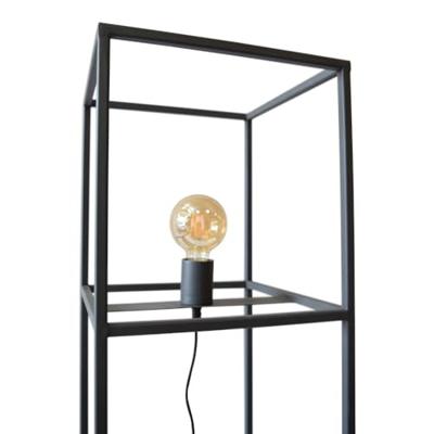 Urban Interiors vloerlamp 'Frame' 120cm, kleur Zwart