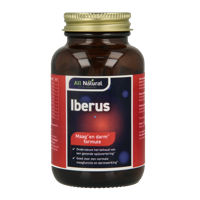 All Natural Iberus maag darm formule 60 Vegetarische capsules - thumbnail