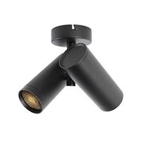 QAZQA Design spot zwart 2-lichts - Scopio Honey - thumbnail