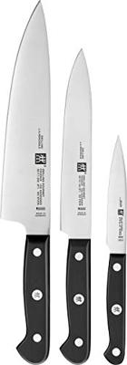 ZWILLING 36130-003-0 Set de 3 Couteaux, Acier Inoxydable, Noir, 34 x 14 x 3 cm 3 stuk(s) Messenset - thumbnail