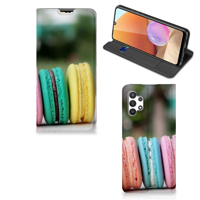 Samsung Galaxy A32 4G | A32 5G Enterprise Editie | Flip Style Cover | Macarons - thumbnail
