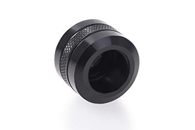 Alphacool Eiszapfen PRO 16 mm HardTube Fitting G1/4 - Deep Black verbinding