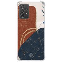 Samsung Galaxy A52(s) shockproof hoesje - Abstract terracotta - thumbnail
