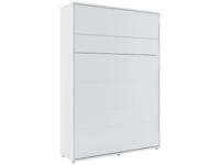 Opklapbed CONCEPTION PRO 140x200 cm mat wit (verticaal) - thumbnail