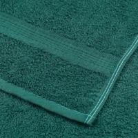 VidaXL Saunahanddoeken 10 st 80x200 cm 360 g/m² 100% katoen groen - thumbnail
