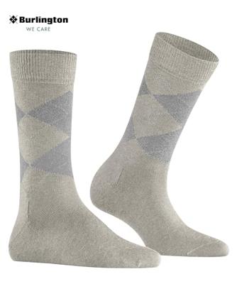 Burlington Wollen dames Lurex sokken - Marylebone - Merino wollen sokken met glitter