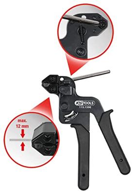 KS Tools 115.1590 Spantang voor RVS kabelbinders met kogelsluiting KS Tools 115.1590 Spantang voor RVS kabelbinders met kogelsluiting