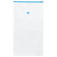VidaXL Opslagzakken met opslag 5 pcs transparant en blauw 120 x 70 cm - thumbnail