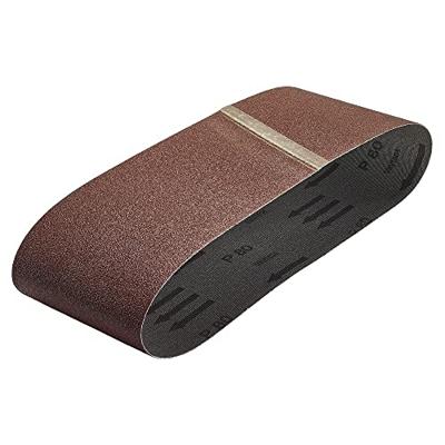 Wolfcraft Textiel schuurband | Korund | K80 | 76 x 457mm | 3 stuks - 1894000