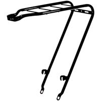 Steco doorlopende drager 26/27" zwart - thumbnail