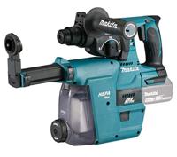 Makita DHR242ZJW Accu combihamer SDS-Plus 2,0J + stofafzuiging 18V Basic Body in Mbox - thumbnail