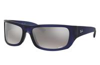 Ray-Ban RB4283 CHROMANCE zonnebril Rechthoekig - thumbnail