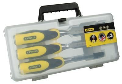 Stanley 2-16-883 Steekbeitelset Dynagrip 3-delig (12,18,25 mm) - thumbnail