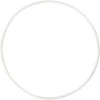Creativ Company Metalen draadring, d 10 cm, dikte 2 mm, wit, 10 stuk/ 1 doos - thumbnail