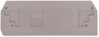 WAGO 283-354 Afsluit- en scheidingsplaat Lichtgrijs 50 stuk(s) - thumbnail
