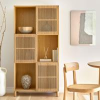 Kave Home Opbergkast 'Beyla' Eikenhout, 170 x 85cm, kleur Naturel - thumbnail