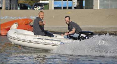 F5BML - Parsun 5 PK 4-Takt TCI - 20 inch Langstaart Buitenboordmotor - Handmatige start - Handbediening (stuurknuppel)