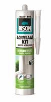 Acrylaatkit Universeel Zwart Koker 300 ml Bison - Bison - thumbnail