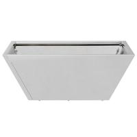 Tuin Kom Plantenbak 5 pcs Zilver 40 x 40 x 15 cm - thumbnail