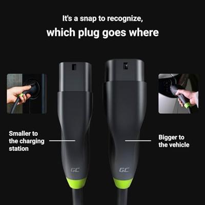 Green Cell GC-EVKABGC02 eMobility laadkabel 7 m - thumbnail