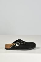 Birkenstock loafers Boston Rivets Suede 1030491 black - thumbnail