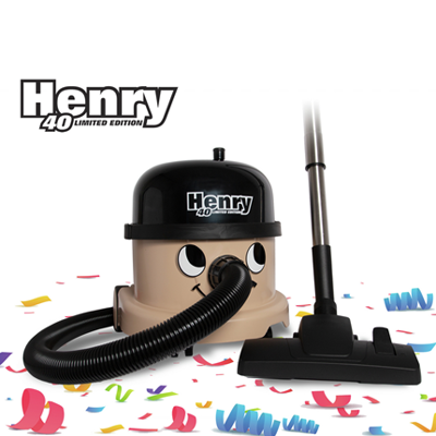 Numatic Henry 40 jaar Limited Edition Numatic Henry 40 jaar Limited Edition