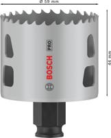 Bosch Accessoires PRO Multi Material PC Plus gatzaag | 59 mm - 2608594393 - thumbnail