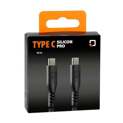 Optiline siliconen kabel usb type c > usb type c - 60 cm