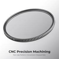 K&F Concept CPL filter Nano X 58mm polarisatiefilter met anti-reflectie coating - thumbnail