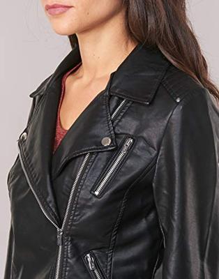 Only 15153079 Onlgemma Faux Leather Biker Leer En Leatherlook Black 15153079