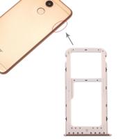 SIM-kaart lade + SIM-kaart lade/micro SD-kaart lade voor Huawei Honor v9 Play (goud) - thumbnail