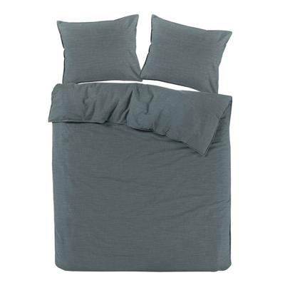 Blckout Ontario Dekbedovertrek - 2-persoons (200x200/220 Cm + 2 Slopen) - Katoen - Groen