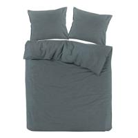 Blckout Ontario Dekbedovertrek - 2-persoons (200x200/220 Cm + 2 Slopen) - Katoen - Groen - thumbnail