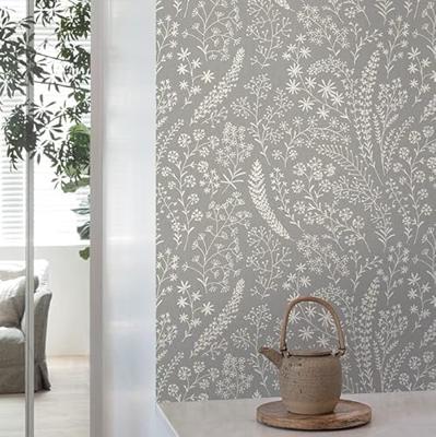 Dutch Wallcoverings Asperia - Astrid Trail - Grijs/Wit
