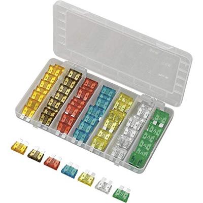 TRU COMPONENTS Standaard platte zekering 5 A, 7.5 A, 10 A, 15 A, 20 A, 25 A, 30 A 70 onderdelen TRU COMPONENTS Standaard platte zekering 5 A, 7.5 A, 10 A, 15 A, 20 A, 25 A, 30 A 70 onderdelen