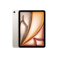 Apple iPad Air 11‑inch met M3‑chip: Liquid Retina-display, 128 GB, 12‑MP camera aan de voor -en achterkant, wifi 6E + 5G mobiel internet, gemaakt voor Apple Intelligence, Touch ID – Sterrenlicht - thumbnail