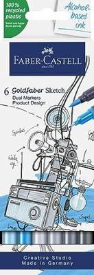 Faber Castell Sketchmarker Goldfaber - etui 6 stuks - Product design