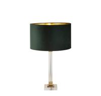 Searchlight Design tafellampScarborough goud met groene kap - EU67522GR - thumbnail