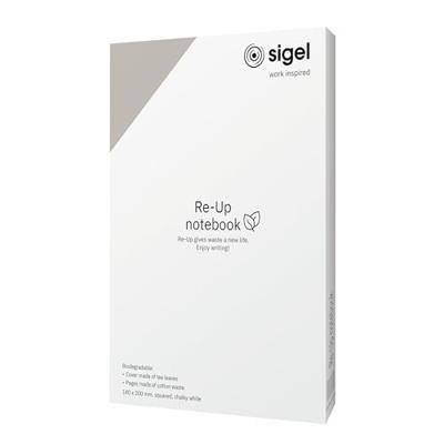 Sigel RU200 Notitieboek Re-Up Softcover DIN A5 Geruit Kalkwit Aantal paginas: 50 Sigel RU200 Notitieboek Re-Up Softcover DIN A5 Geruit Kalkwit Aantal paginas: 50