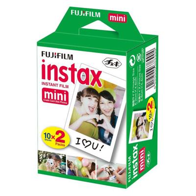 instax Fujifilm mini Instant Film, 2x 10 vellen, 20 vellen, White border