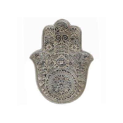 Aluminium Wierookbrander Hamsa Hand (10 x 7,5 cm) Aluminium Wierookbrander Hamsa Hand (10 x 7,5 cm)