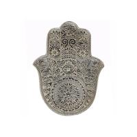 Aluminium Wierookbrander Hamsa Hand (10 x 7,5 cm) - thumbnail