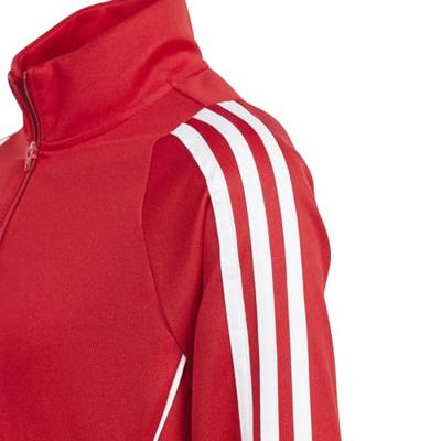 adidas Tiro 24 Trainingstrui 1/4-Zip Kids Rood Wit adidas Tiro 24 Trainingstrui 1/4-Zip Kids Rood Wit