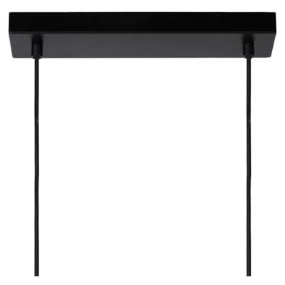 Lucide BASKETT - Hanglamp - 4xE27 - Zwart