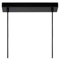 Lucide BASKETT - Hanglamp - 4xE27 - Zwart - thumbnail