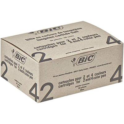 Onderdelen Bic 4814409 Pen 0,32 mm Blauw 50 Onderdelen Gemiddeld - thumbnail