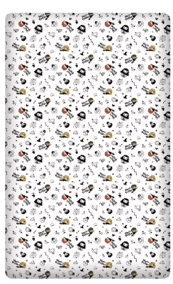 Harry Potter Hoeslaken 90 x 200 cm - Wit