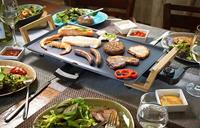 Bestron ABP602BB Asia Lounge Teppanyaki Grillplaat Zwart/Bamboe - thumbnail