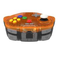 Tribute 64 2.4 GHz Wireless Controller (Orange Hawk) (Retro-bit) - thumbnail