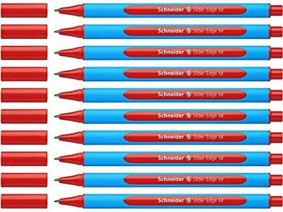 10x Schneider Slider Edge M balpen rood